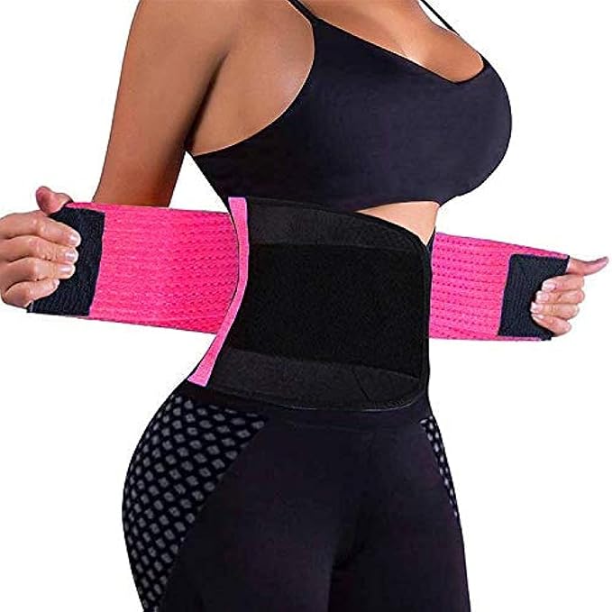 VENUZOR Waist Trainer Belt for Women - Waist Cincher Trimmer - Slimming Body Shaper Belt - Sport Girdle Belt (UP Graded)