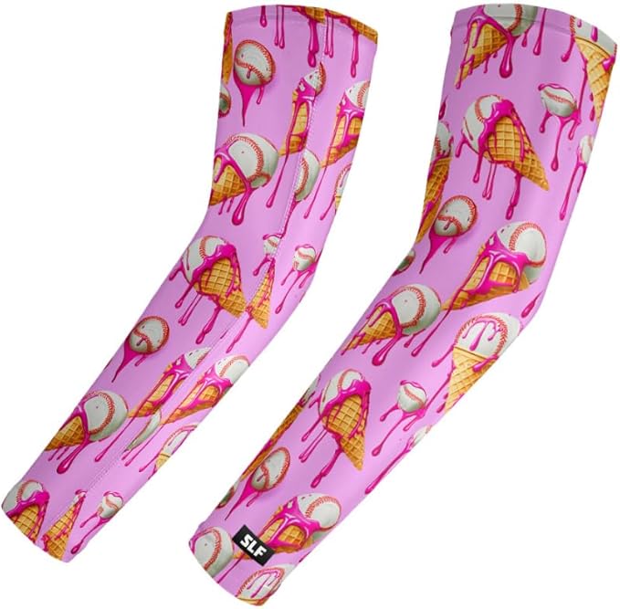 SLEEFS Arm Sleeves for Kids - Athletic Sports Sleeve for Youth Boys and Girls - UV Protection - Football Baseball Basketball