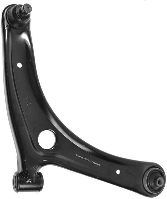 TRQ Front Right Lower Control Arm with Ball Joint Steel Compatible with 2007-2012 Dodge Caliber 2007-2017 Jeep Compass 2007-2017 Patriot