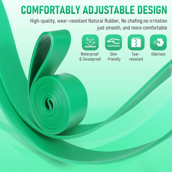 Resistance Bands for Working Out, Pull Up Assistance Bands Set, Exercise Workout Bands for Full-Body Training, Fitness, Physical Therapy, Home Gym for Women & Men