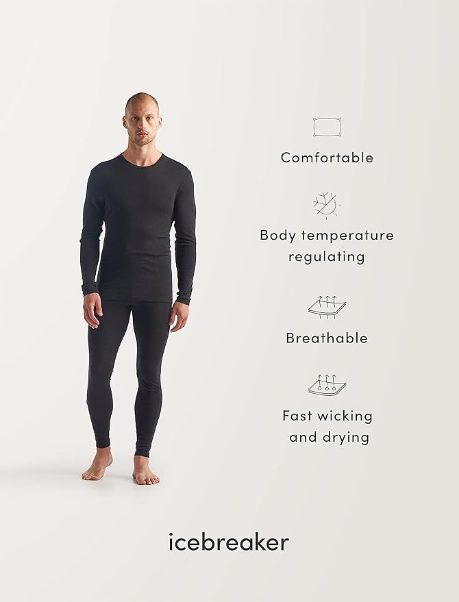 icebreaker Men's Merino 260 Quantum Long Sleeve Zip Hoodie
