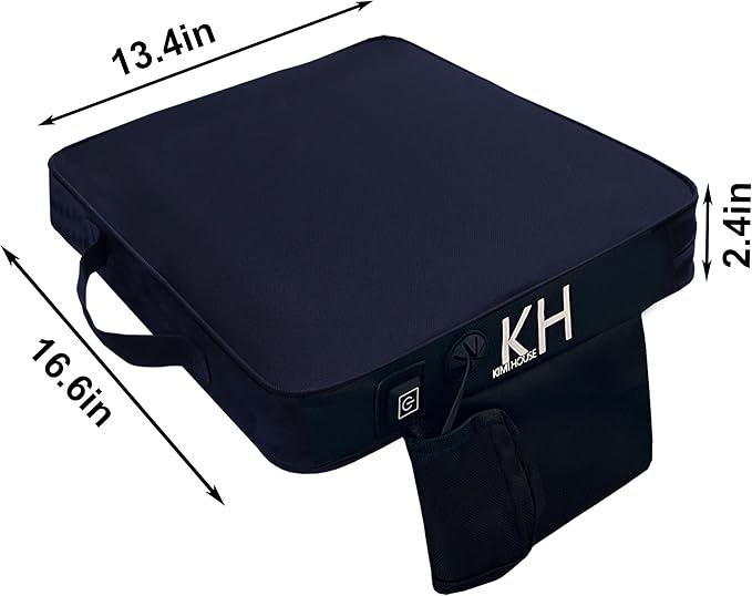 Indoor&Outdoor Chair Cushions, Stadium Seat Cushions for Bleachers, Boat Canoe Kayak Seat, Best for Camping, Bleachers, Sports Events
