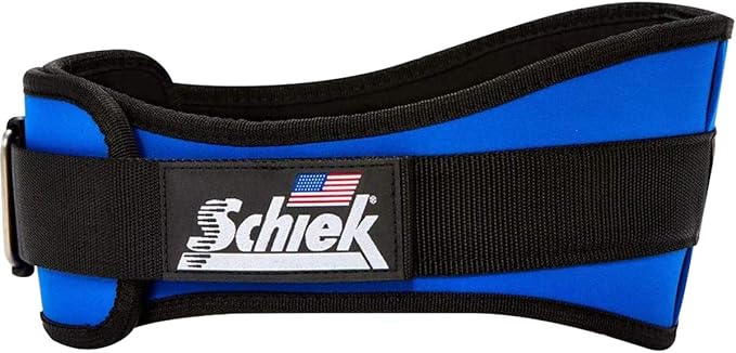 Schiek Sports Model 2006 Nylon 6" Weight Lifting Belt - 2XL - Royal Blue
