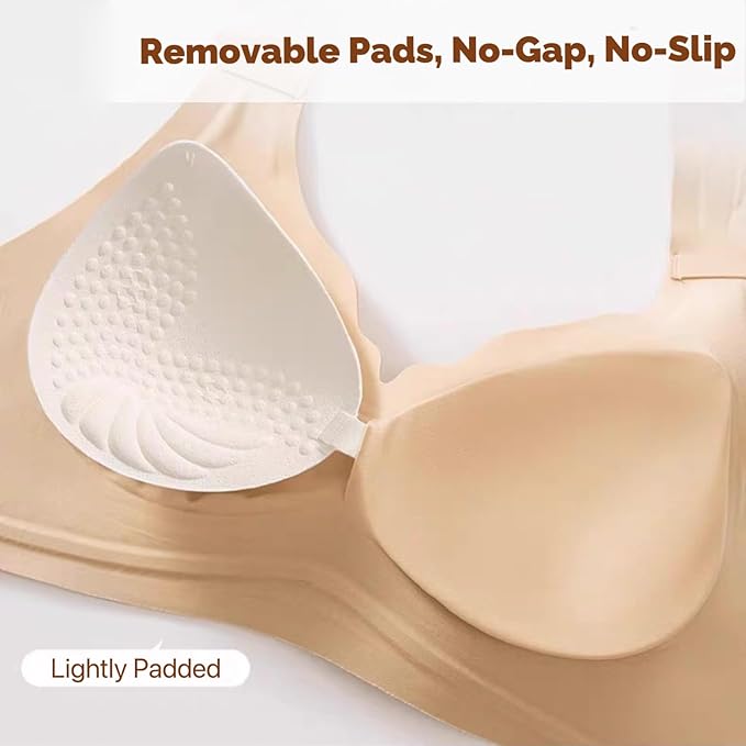 Posture Bras for Women Wireless Full Coverage Back Support Brasieres