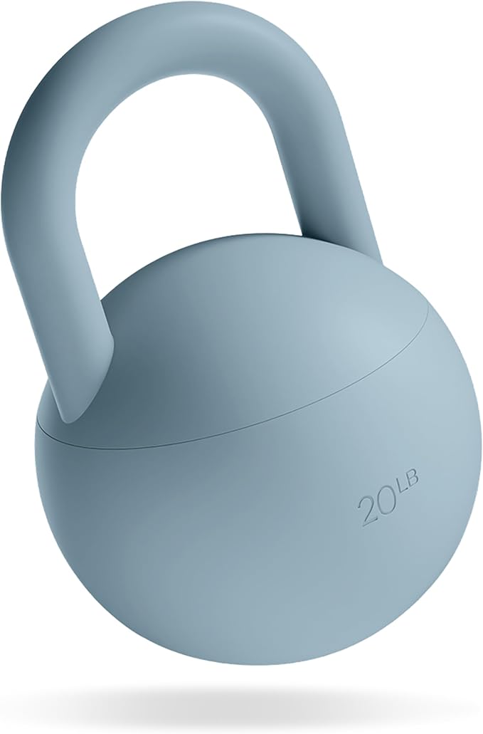 Bala Kettleball, Soft Kettlebell for Women - Kettlebells Strength & Core Training Equipment for Home Gym Workouts - Anti-Slip Grip Exercise Weights with Cushioned Impact-Resistant Base