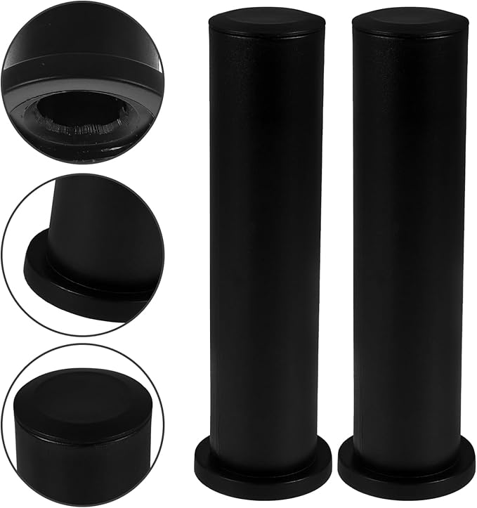 POPETPOP Barbell End Sleeves for Weight Lifting Sturdy Plastic Barbell Handle Grips 2-Piece Adapter Set for Dumbbells and Weight Bars Fitness Equipment Accessories