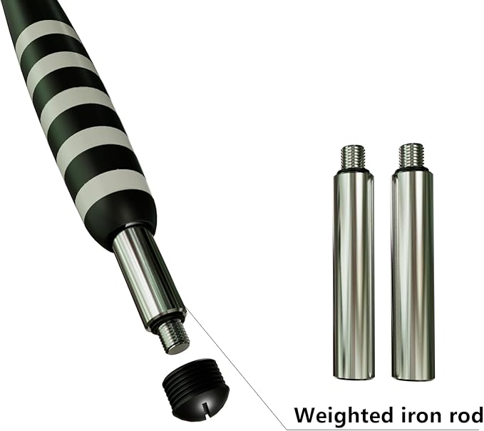 DIY Adjustable Weight Jump Rope (0.4LB /0.5LB/0.7LB) with Fast Clip,10ft Adjustable PVC+Steel Wire Rope for Tennis/Crossfit/Weight Loss/Home Gym/Workouts/Fitness - Black