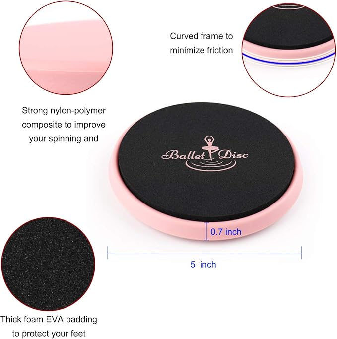 Turn Board for Dancers, Ballet Turning Board, Turning Boards for Dancers, Spinning Boards for Pirouette, Turns and Balance, Spinner Boards for Dancers, Ice Skaters, Gymnasts and Cheerleaders