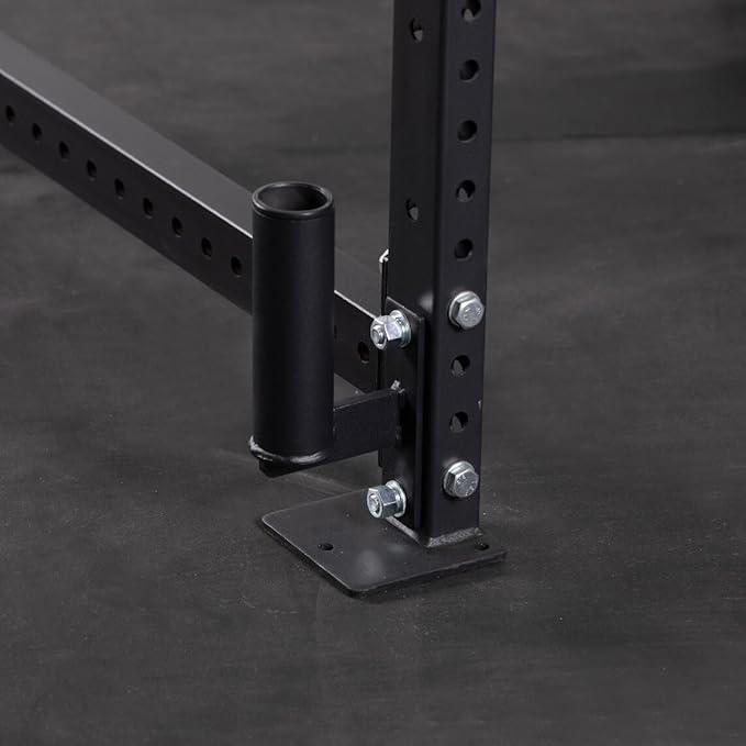 Titan Fitness T-3 and X-3 Series Vertical Mount Olympic Barbell Holder, Single Bar Hold Bolt-On Rack Mount