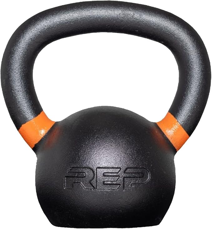 REP Fitness Kettlebell Set and Singles, 4kg to 24kg, 9lb to 53lb Weight Range, Cast Iron, Strength Exercise Training, Home Gym, Power Workout Equipment, Free Weights, Dumbbell Alternative