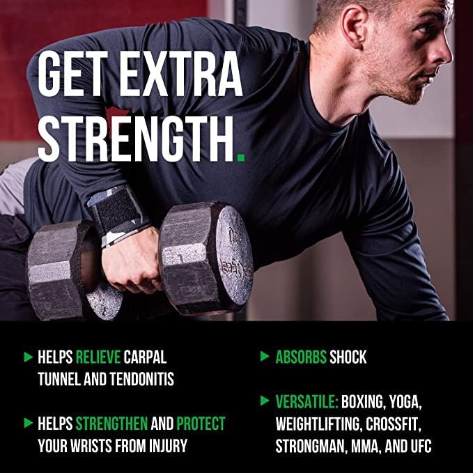 MRX Weight Lifting Gym Training Wrist Wraps for Wrist Support Bodybuilding Workout Wrap Men/Women