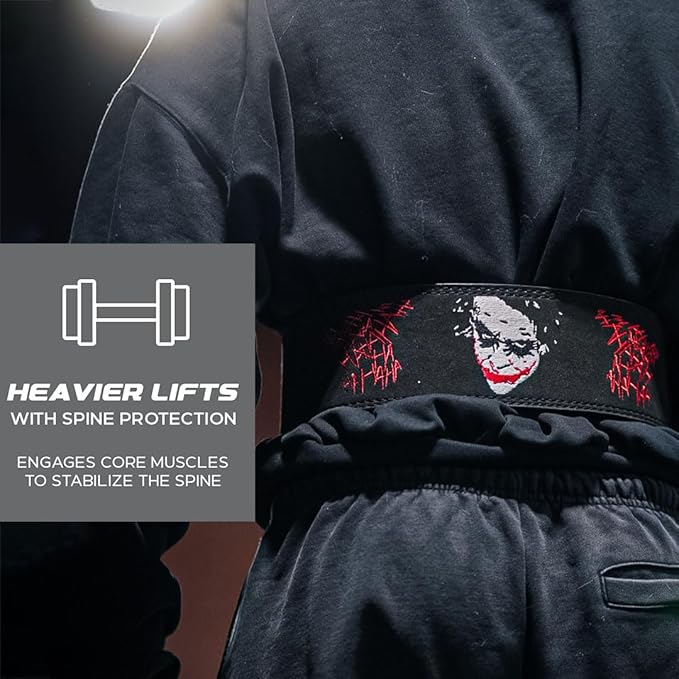 Katamu Premium Leather Lever Weightlifting Belt – Secure Steel Lever, Powerlifting Support for Deadlifts, Squats & Heavy Lifts - Be A Hero