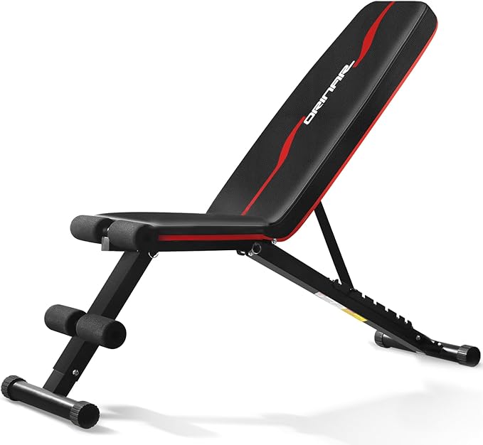 Weight Bench Press, Strength Training Adjustable Workout Benches for Full Body, Gym Benches for Incline Decline Exercise