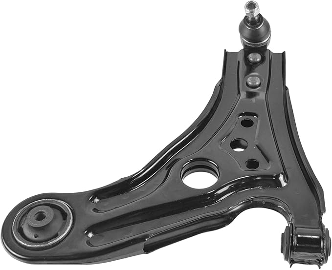 TRQ Front Left Lower Control Arm with Ball Joint Steel Compatible with 2004-2011 Chevrolet Aveo 2007-2011 Aveo5 2009-2010 Pontiac G3