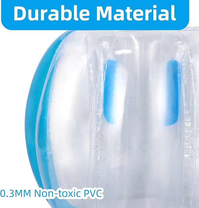 Theefun Bumper Balls, 2 Pack 36inch Inflatable Sumo Ball Bopper Toys for Kids 50-100lb, Physical Outdoor Active Play, Giant Human Hamster Knocker Body Zorb Ball, Body Bubble Soccer Ball