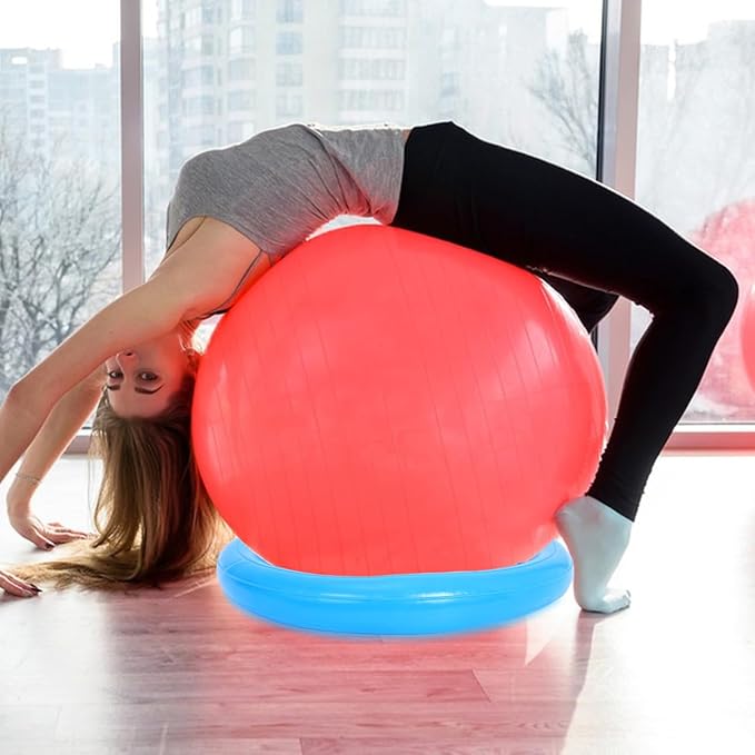 POPETPOP Yoga Ball Holder Base Stability Ring for Exercise Fitness Training Portable Design for Accurate