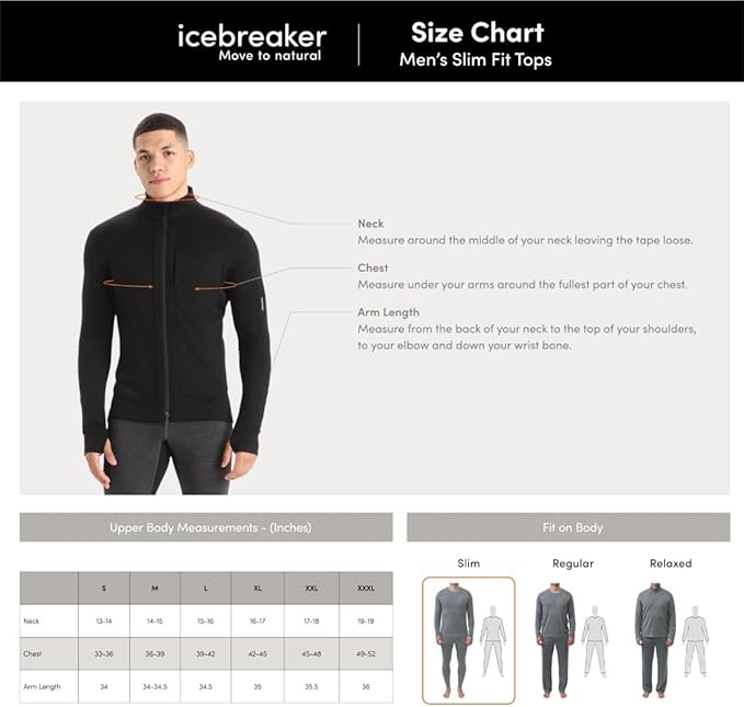 icebreaker Men's Merino 260 Quantum Long Sleeve Zip Hoodie