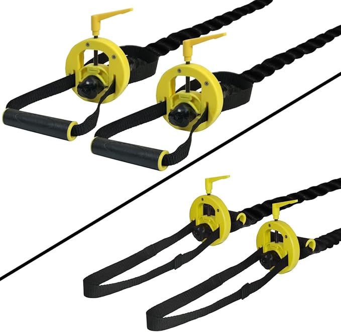 Battle Gripz - Premium Hand Grip Accessories for Battle Ropes | 4 Versatile Gripping Options for Enhanced Strength Training