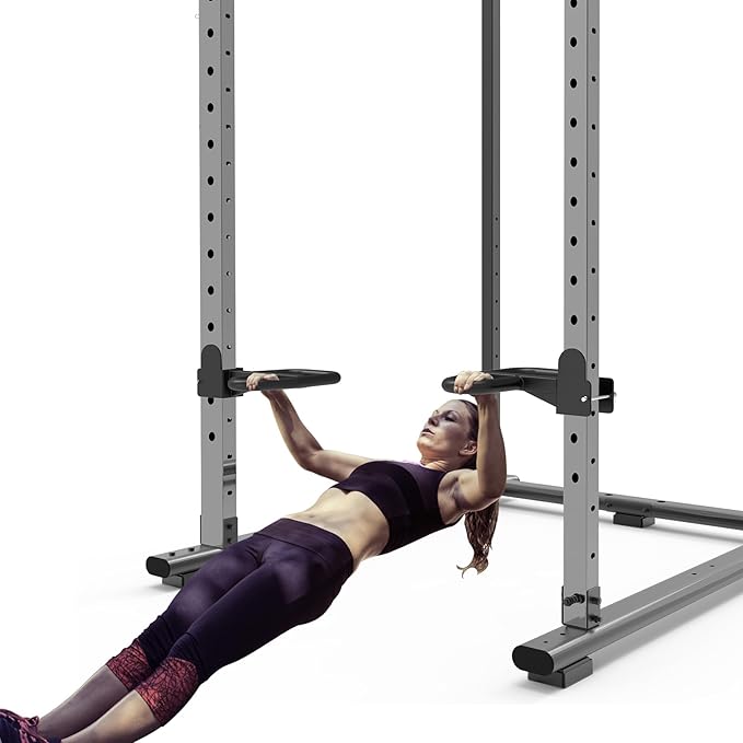 SELEWARE Power Cage Accessories, Dip Handles, Pull‑Up Stations, and Multi‑Grip Training Attachments