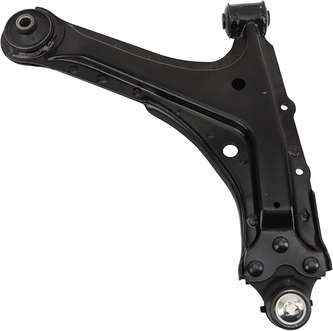 TRQ Front Left Lower Control Arm with Ball Joint Steel Compatible with 1995-2005 Chevrolet Cavalier 1995-2005 Pontiac Sunfire