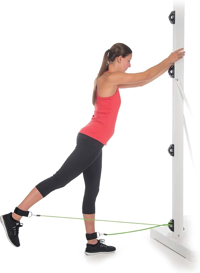 OPTP Resistance Band Wall Anchor Set by Bob and Brad: Wall Mounted Anchors for At Home Resistance Training, Home Gym Workouts, Strength Training, Fitness, and Physical Therapy Exercise