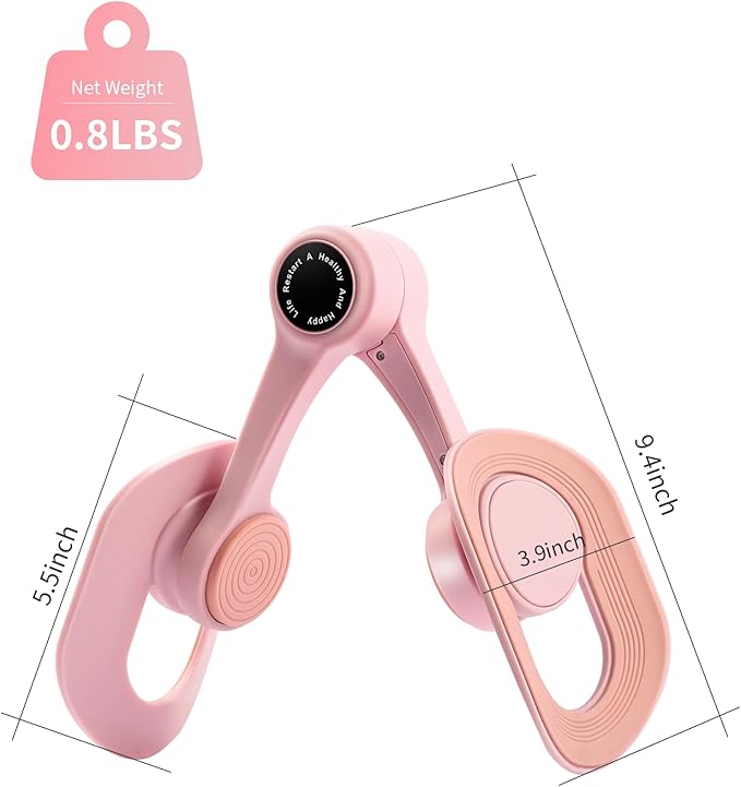 Thigh Trainer Kegel Exerciser - 360° Adjustable Thigh & Pelvic Floor Strengthener, Multi-Function Home Gym Equipment for Women's Inner Thigh, Hip, Leg and Arm Workouts