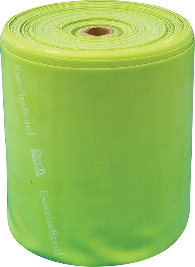 Body Sport 50-Yard Roll Heavy Resistance Exercise Band, Green, BDS50GRN