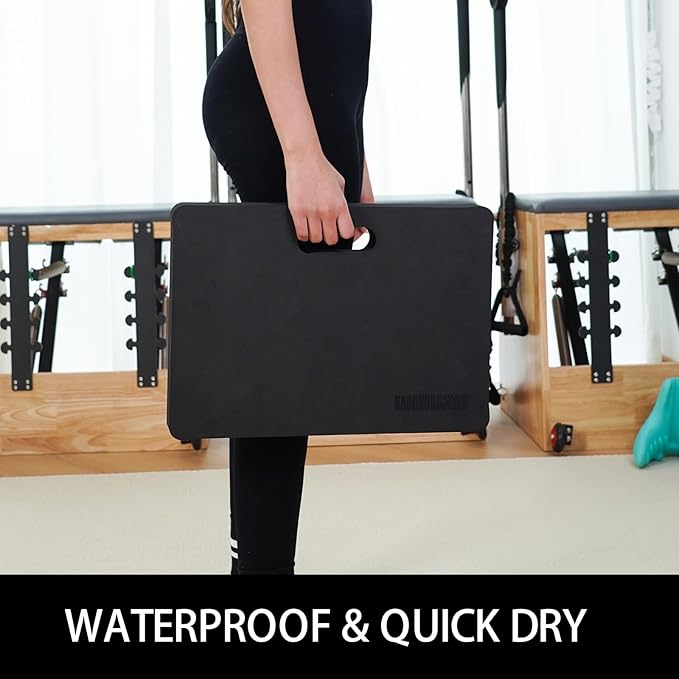Yoga kneeling mat, 1.5inch Thick,Knee Push-ups, Plank Support & Yoga Elbows/Knees Mat Provides Cushion for Kneeling & Elbows