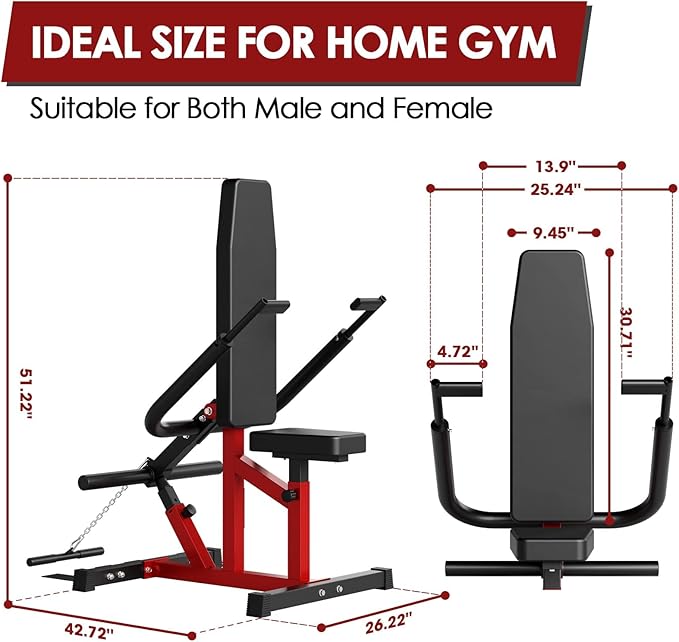 Mikolo Seated Dip Machine Plate Loaded - Tricep Dip Press & Cable Bar Combo for Home Gym, Strength Training, Chest, Biceps, and Triceps Workout, 400LBS Weight Capacity, Compact Design