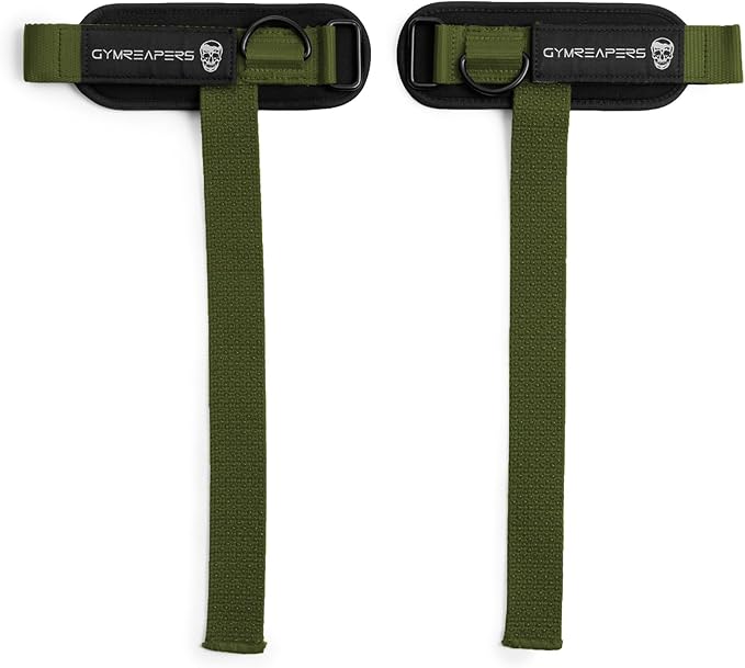 Gymreapers GripLink D-Ring Lifting Wrist Straps