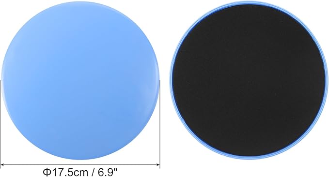 PATIKIL Core Sliders for Working Out, Dual Sided Exercise Sliders Fitness Workout Discs Strength Slides Discs for Gym Carpet Hardwood Floor