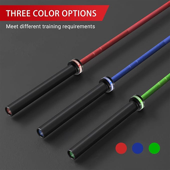 7FT Olympic Barbell 45lb,28MM 2 Inch Olympic Bar for 500/700lbs Capacity with No. 45 Steel,Olympic Weight Bars for Lifting,CrossFit,Bench Press,Deadlift,Squats,Strength Training bars