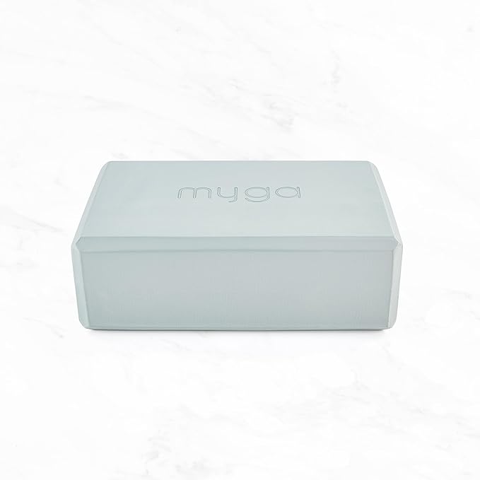 MYGA Yoga Block,Lightweight EVA Foam Yoga Brick,High Density Non-Slip Block for Yoga Poses, Pilates, Balance and Flexibility