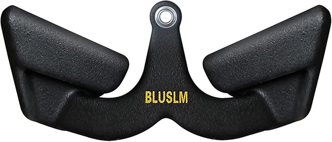 LAT Pull Down Bar for Cable Machine, LAT Pulldown Attachments T-bar V-bar Cable Attachment for Gym, Back Tricep Strength Training Handle