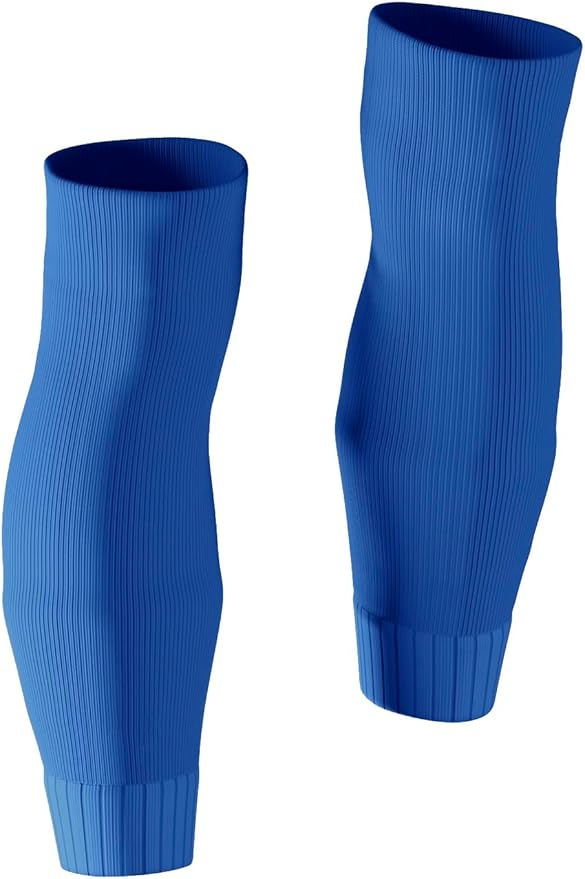 Tekkerz leg sleeve over 20 color variations compatible with grip socks for soccer, football, hockey, rugby athletic socks