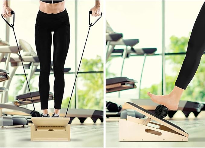 MUCITAGF Professional Slant Board, Adjustable Incline Board and Calf Stretcher, Slant Board for Calf Stretching, Calf Stretch Board