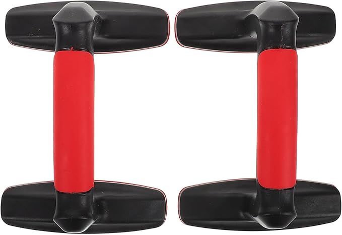 2pcs Push-up Support Bars Plastic Parallettes Push up Handles for Men and Women Home Workout Fitness Equipment Strength Training for Chest and Arm Exercise