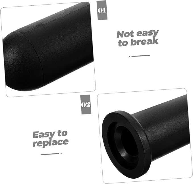 KICHOUSE Barbell Plate Barbell Rod Handle Sleeve Accessories Dumbbell Handle Grip Slip Grip Wear-resistant