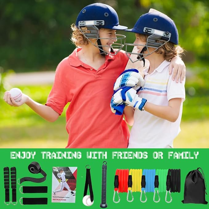 Baseball Resistance Bands for Pitchers – Pro-Grade Arm Strength & Pitching Bands