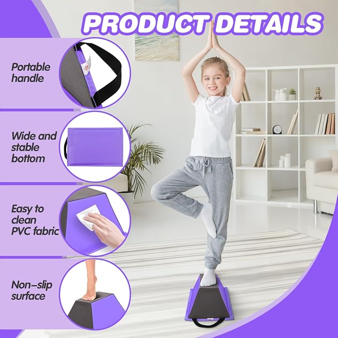 FBSPORT Cheer Flyer Stand, PU Non-Slip Stand Cheer for Promotion and Development of Flexibility, Coordination