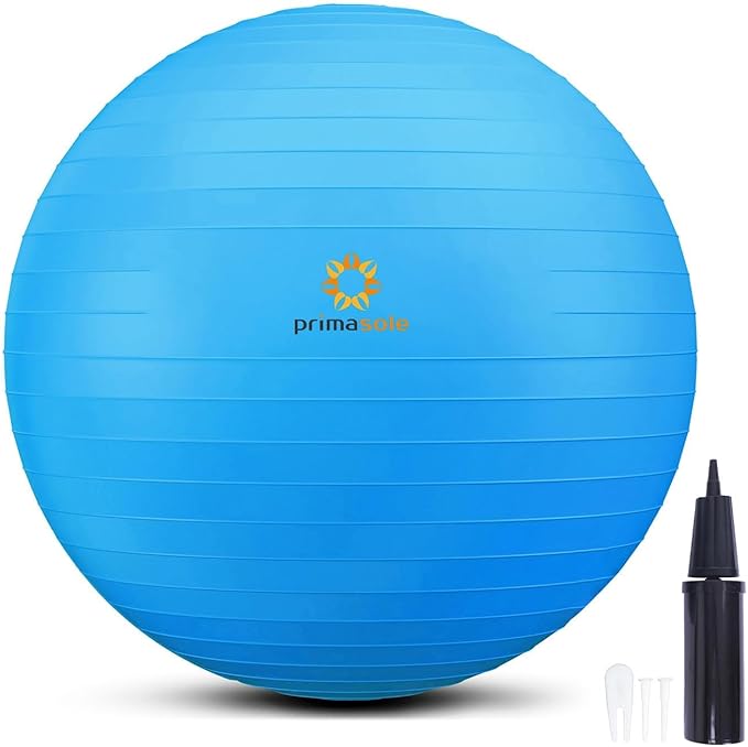 Primasole Exercise Ball-Yoga Ball for alance Stability Fitness Workout Yoga Pilates