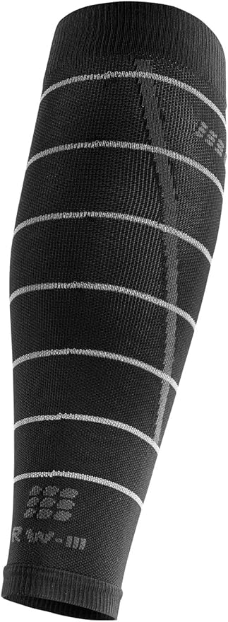 Men's Reflective Compression Calf Sleeves by CEP