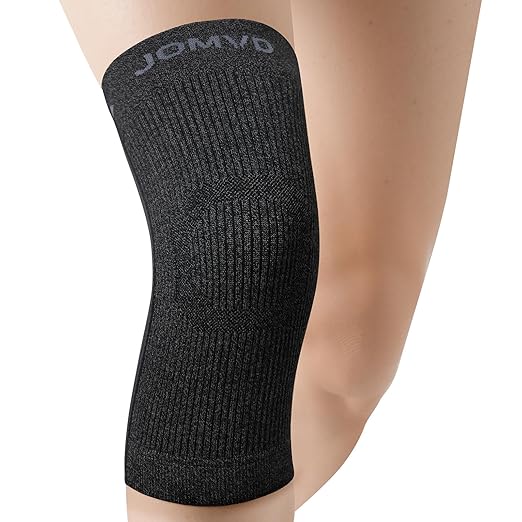 JOMVD Knee Compression Sleeve for Men & Women – Knee Brace for Knee Pain, Arthritis, ACL & Meniscus Tear, Circulation, Breathable Knee Support for Swelling Relief, Injury Recovery & Daily Comfort,X-Large,1 Pack