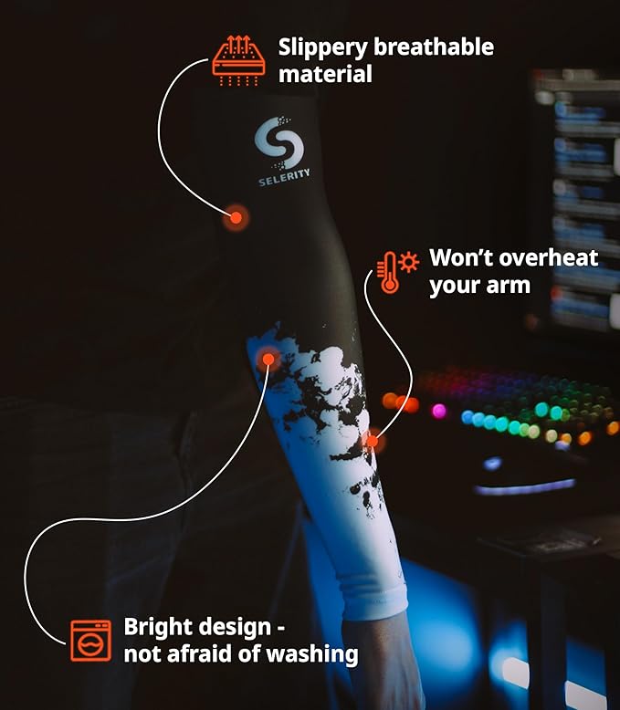 Gaming Arm Sleeve PC Sport compression esports gamer sleeve
