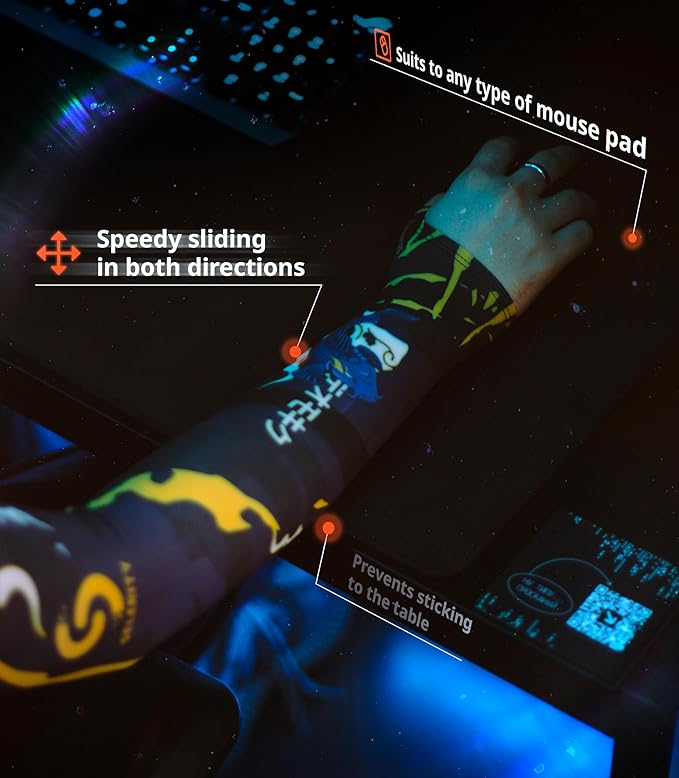 Gaming Arm Sleeve PC Sport compression esports gamer sleeve