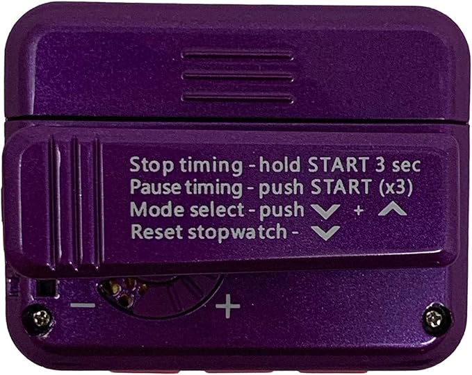 Gymboss Plus Interval Timer and Stopwatch and Gymboss Watchstrap - Bundle (Violet/Pink)