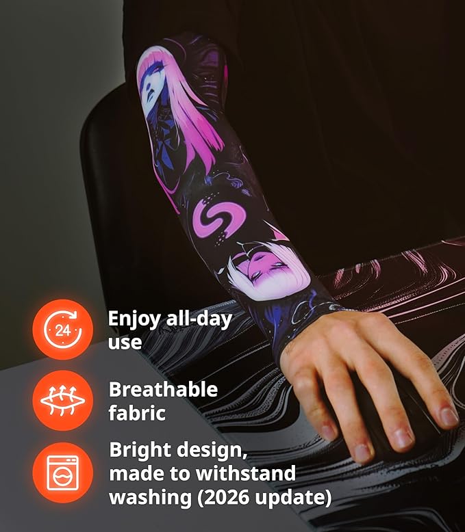 Gaming Arm Sleeve PC Sport compression esports gamer sleeve