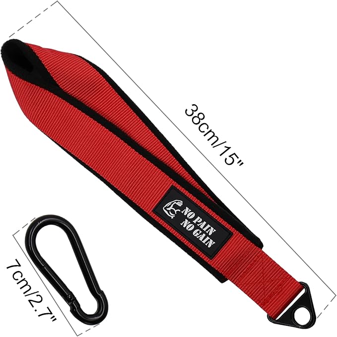 Arm Wrestling Training Strap Belt Hand Grip Arm Finger Forearm Exerciser Strengthener for Cable Machine and Free Weight