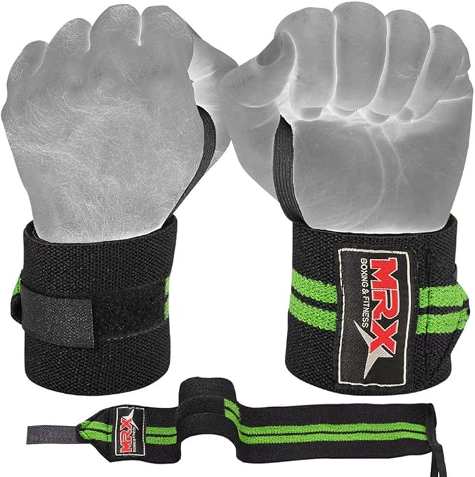MRX Weight Lifting Gym Training Wrist Wraps for Wrist Support Bodybuilding Workout Wrap Men/Women