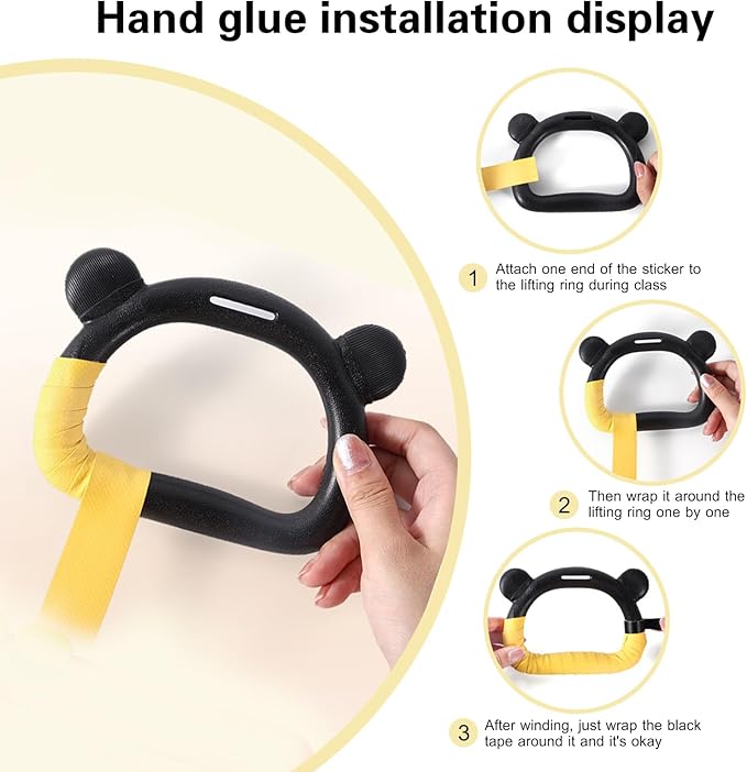 Kids Gymnastics Rings, Children's Home Gym Equipment, Children's Adjustable Strap Strength Training Rings, Pulling Rings for Physical Training